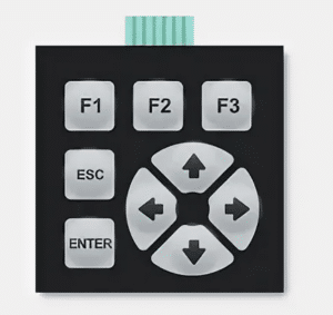 Пленочные клавиатуры без тактильного эффекта